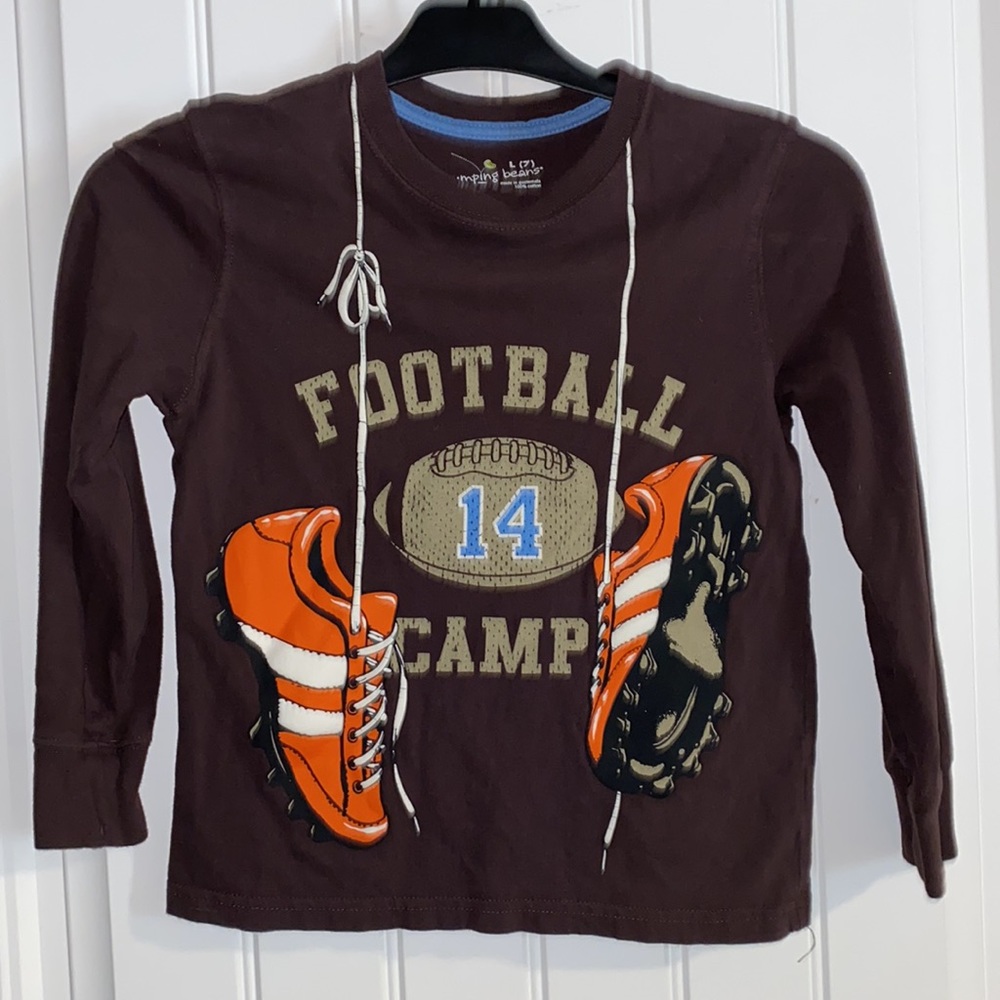 Little boys 7 longsleeve shirt